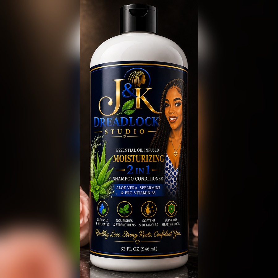 Essential Oil Infused Moisturizing 2-in-1 Shampoo and Conditioner