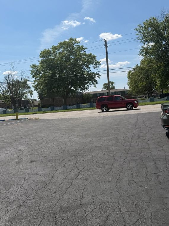 Park in the lot